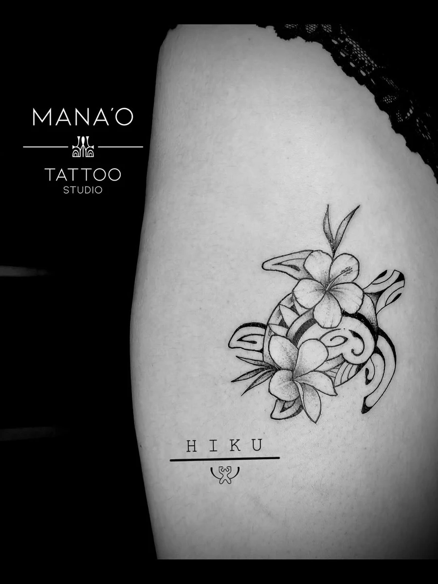 Travail de Mana'o Tattoo Studio Tahiti