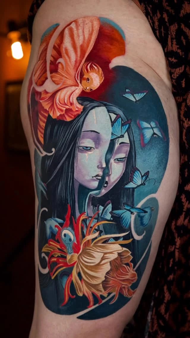 Travail de Jean Mognon Tattoo