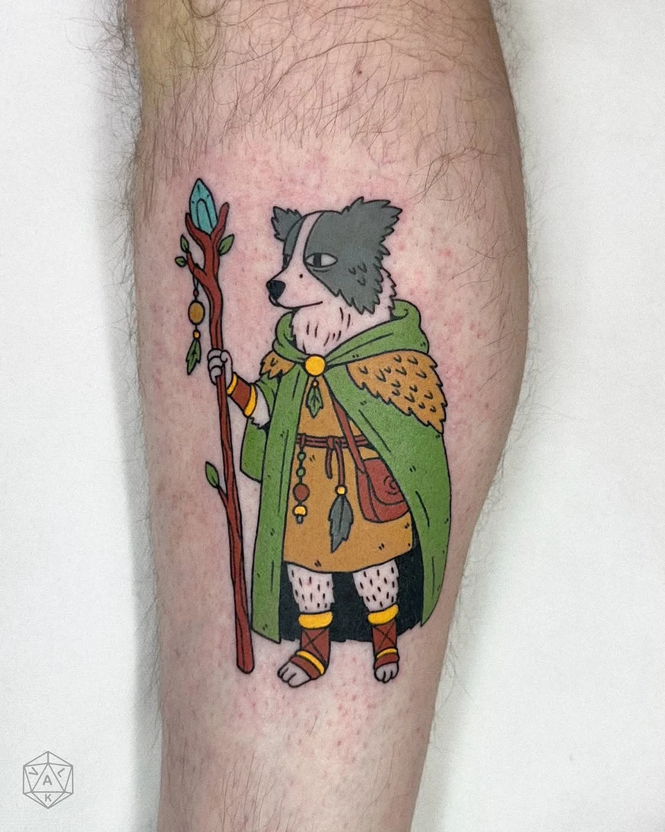 Doggo Druid — projet pour Olivier.