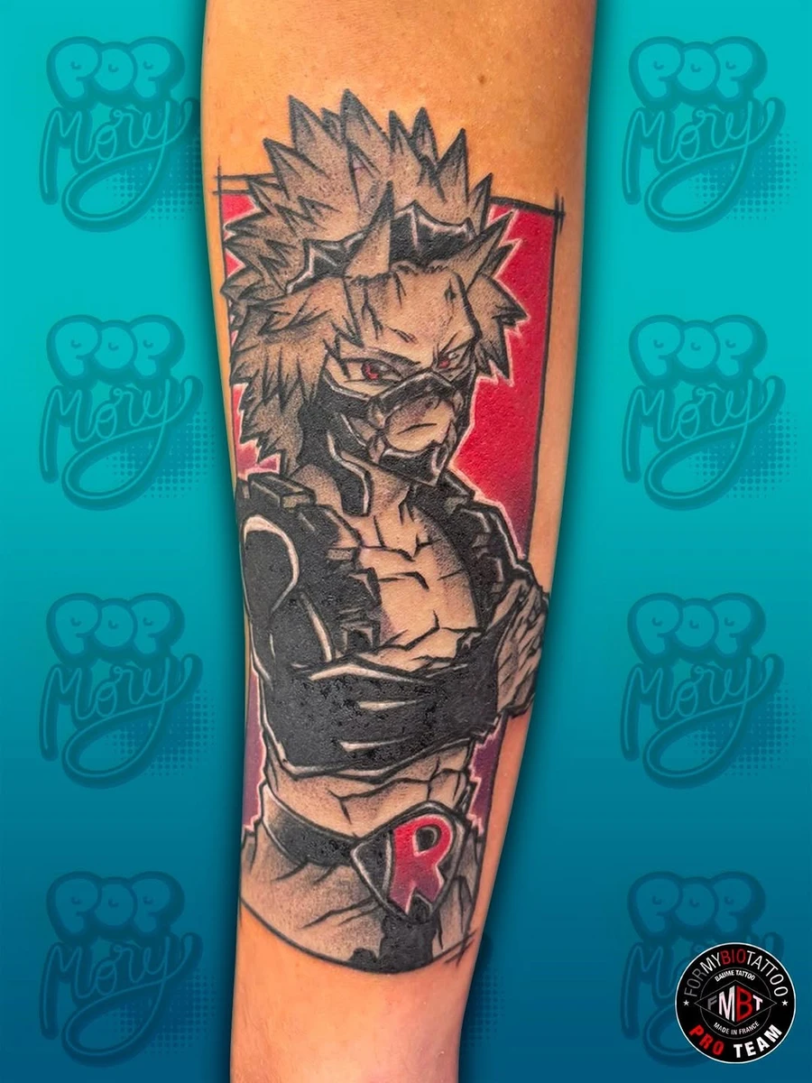 Kirishima. Réalisé à la @rouentattoofestival ! Merci encore pour ta confiance 🥰