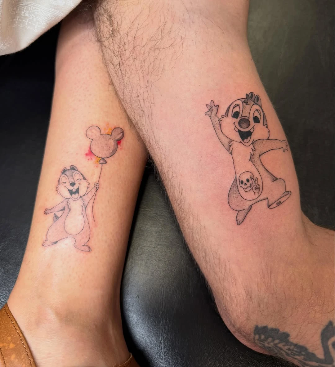 Tic & Tac 🐿️ Je les aime trop ! Merci les copains pour ces projets.