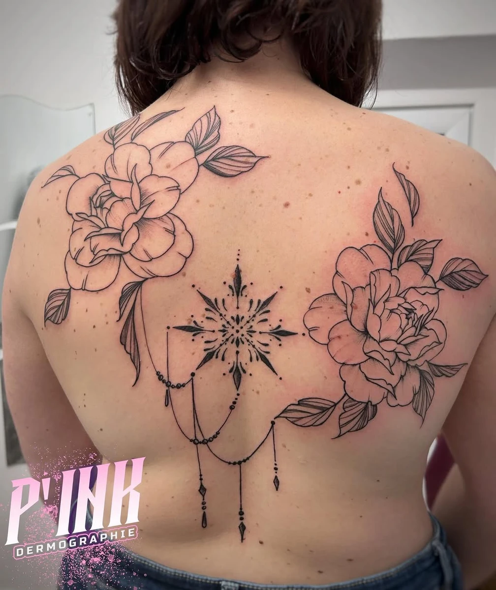 Travail de Pink Dermographie