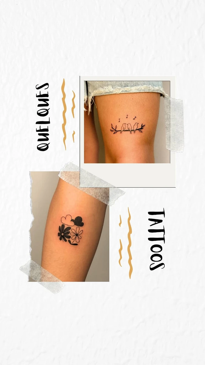 Quelques tatouages de ces dernières semaines.