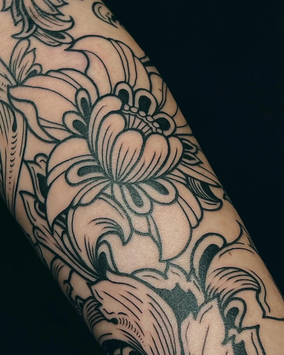Travail de Félix Dodin - Tattoo - Île d'Oléron En Charente-Maritime