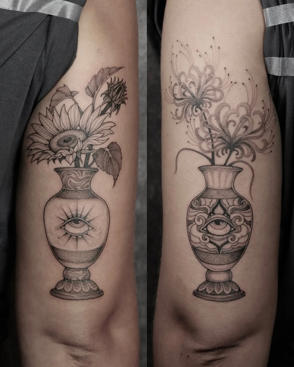 Merci Alizé — fine line floral.