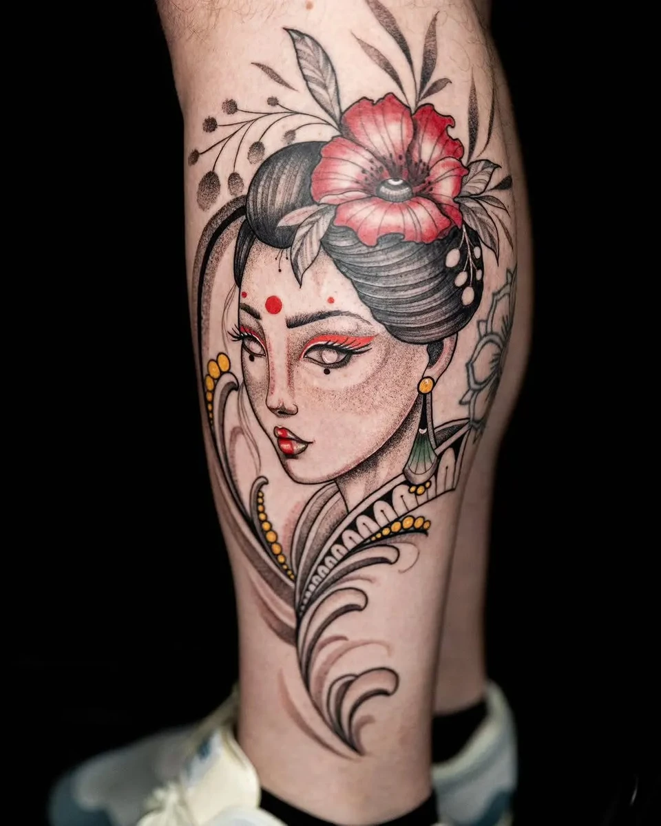 3ème place grande pièce couleur à la @inkoleron5. Merci à mon fidèle client 🫶