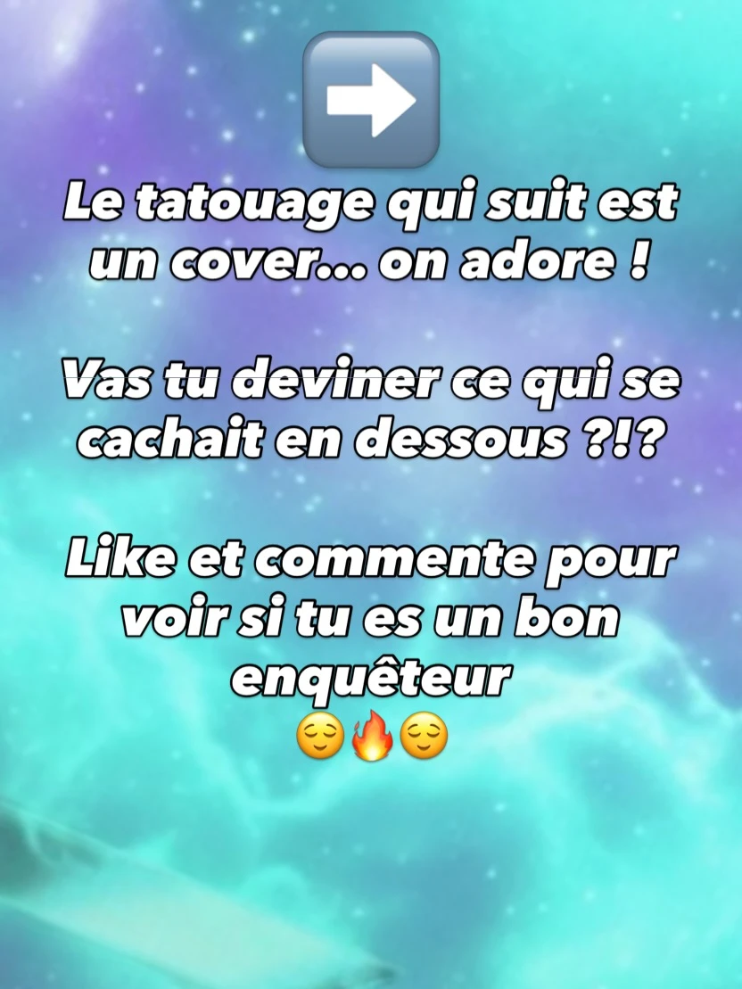 Cover-up d'un ancien tatouage, minotaure, dark.