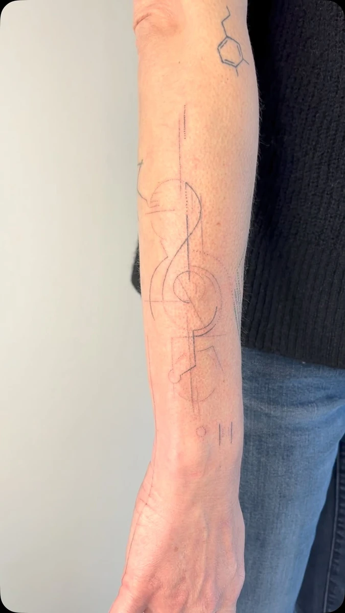Travail de Des Points À La Ligne