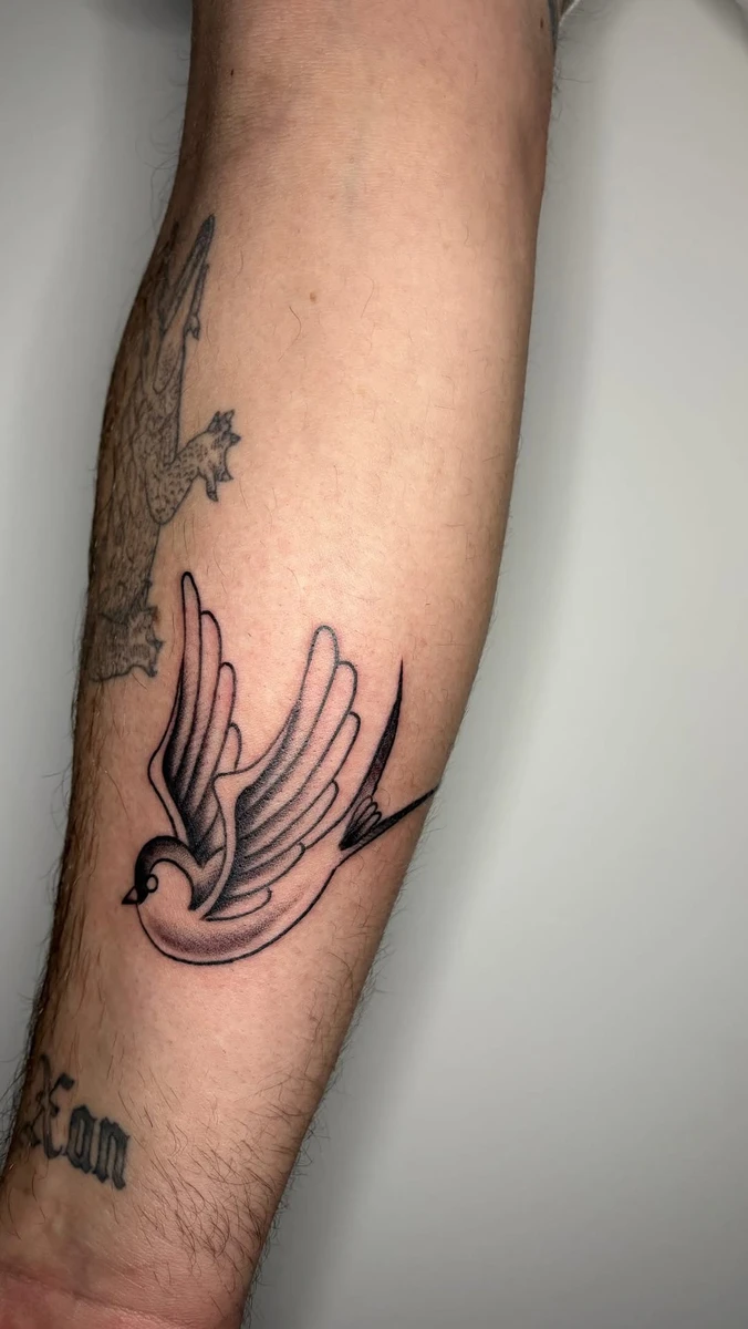 Tatouage freehand pour Antoine — Biarritz.