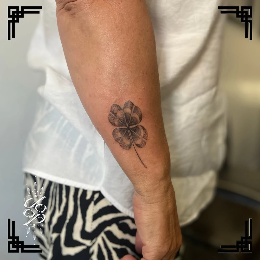 Tatouage réalisé sur sa maman — merci.