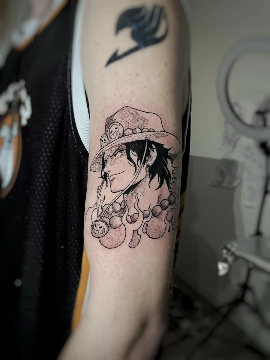 Ace (One Piece), néo-japonais.