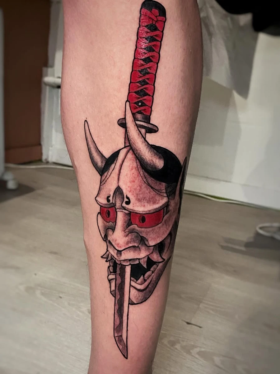 Oni wakizashi pour Damien — néo-japonais.