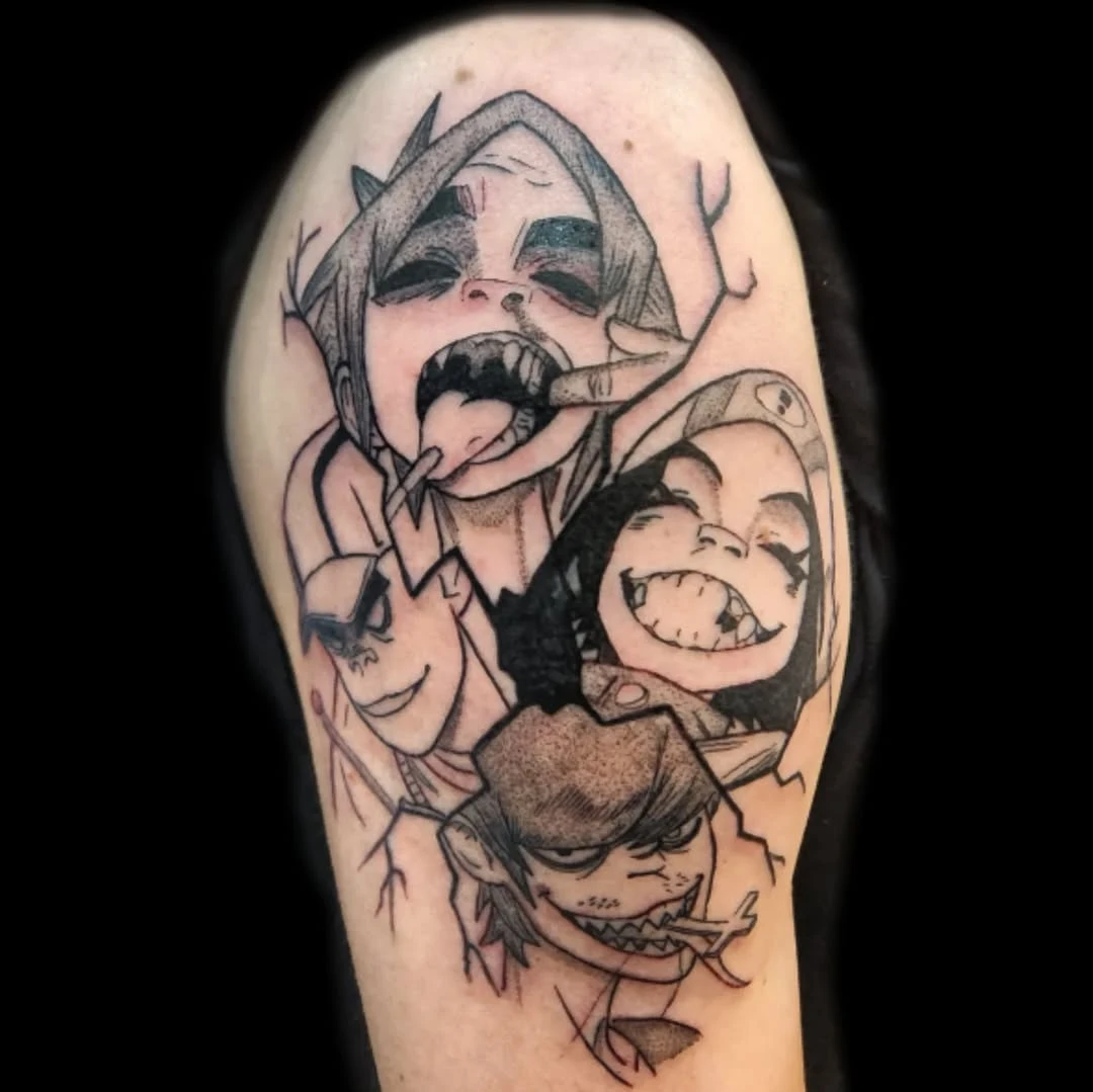 Travail de Vini The Kid Tatoueur