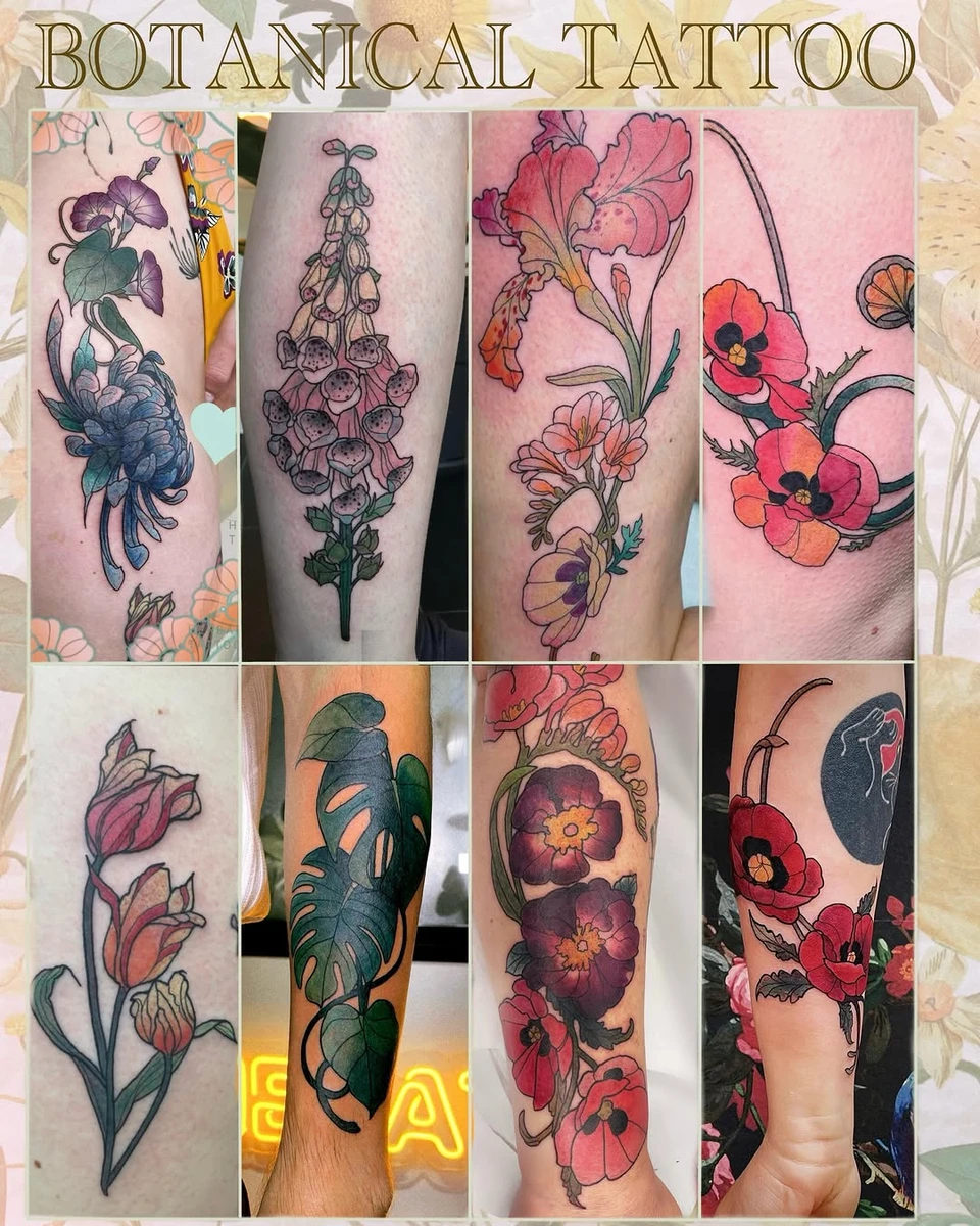 Travail de Herbal.Tattoo