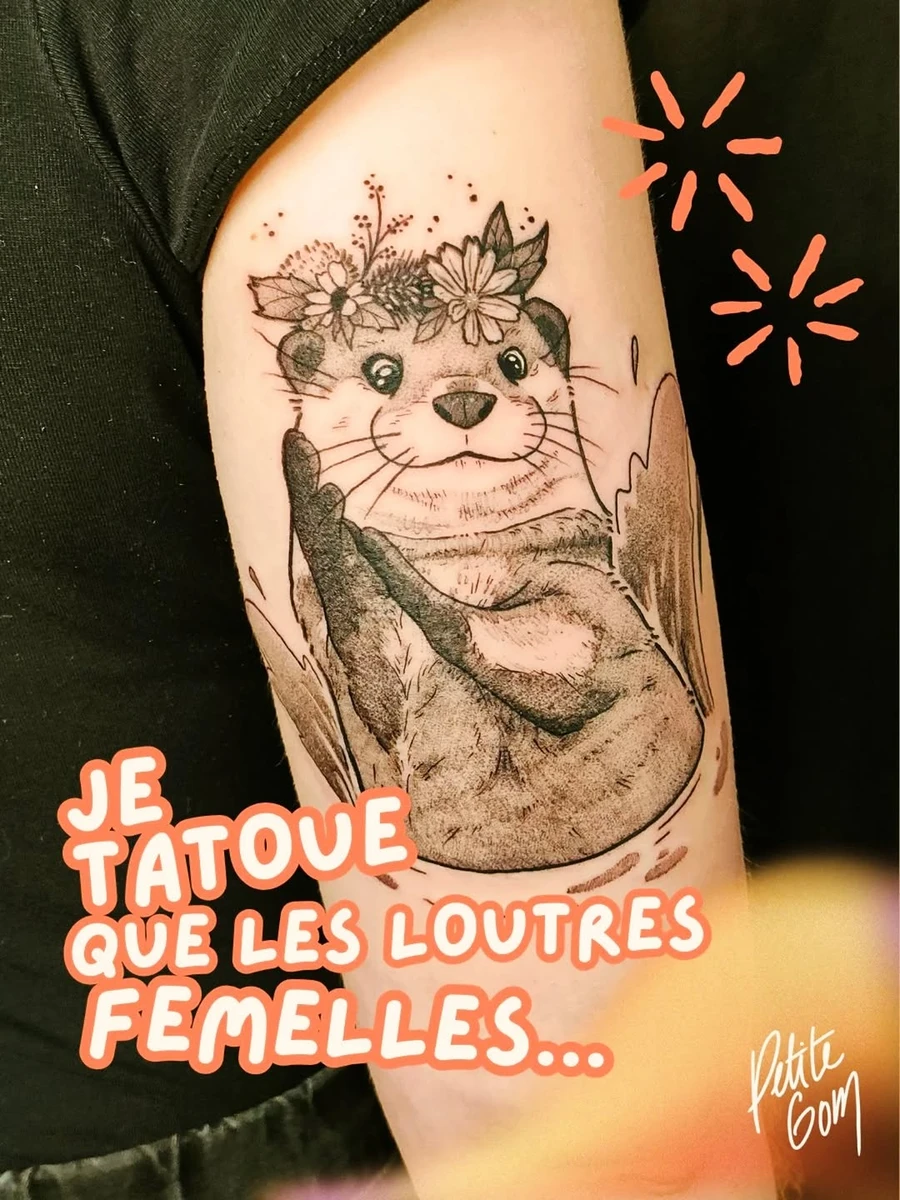 Travail de Margaux - Poésie Graphique - Tatouage Grenoble