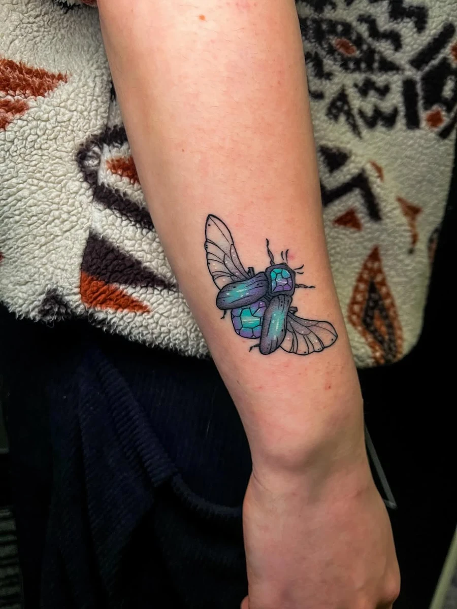 Travail de GREEN CHÜ Art Traditionnel Artiste Tatoueuse
