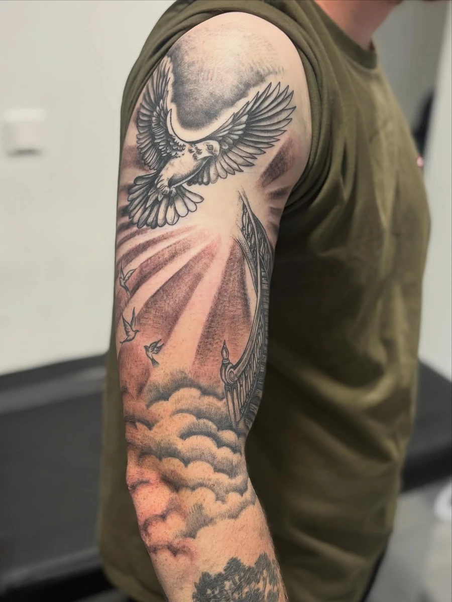Travail de Bloody Tattoo