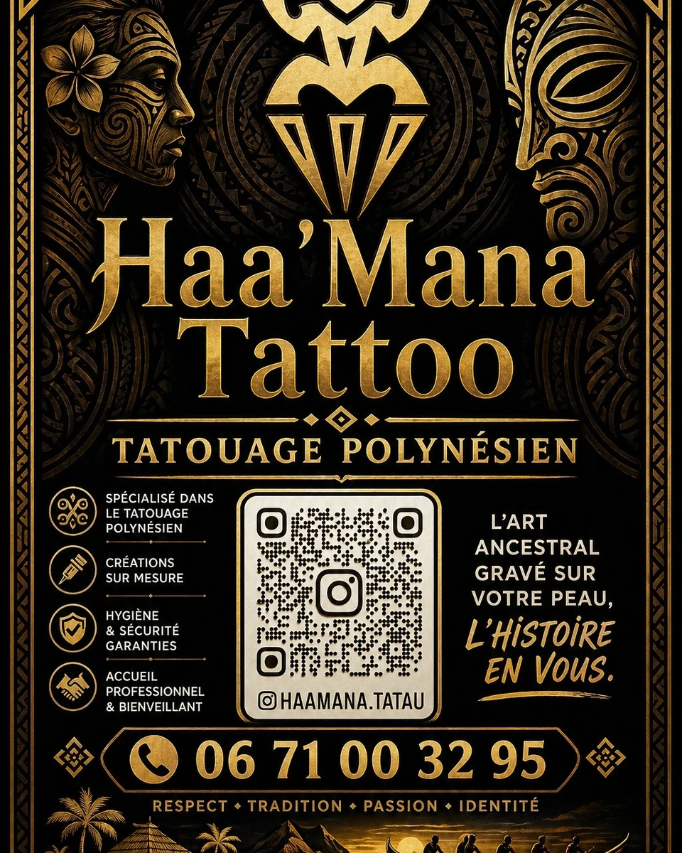 Tatouage polynésien Haa'Mana, Chambéry. #tatouagepolynésien