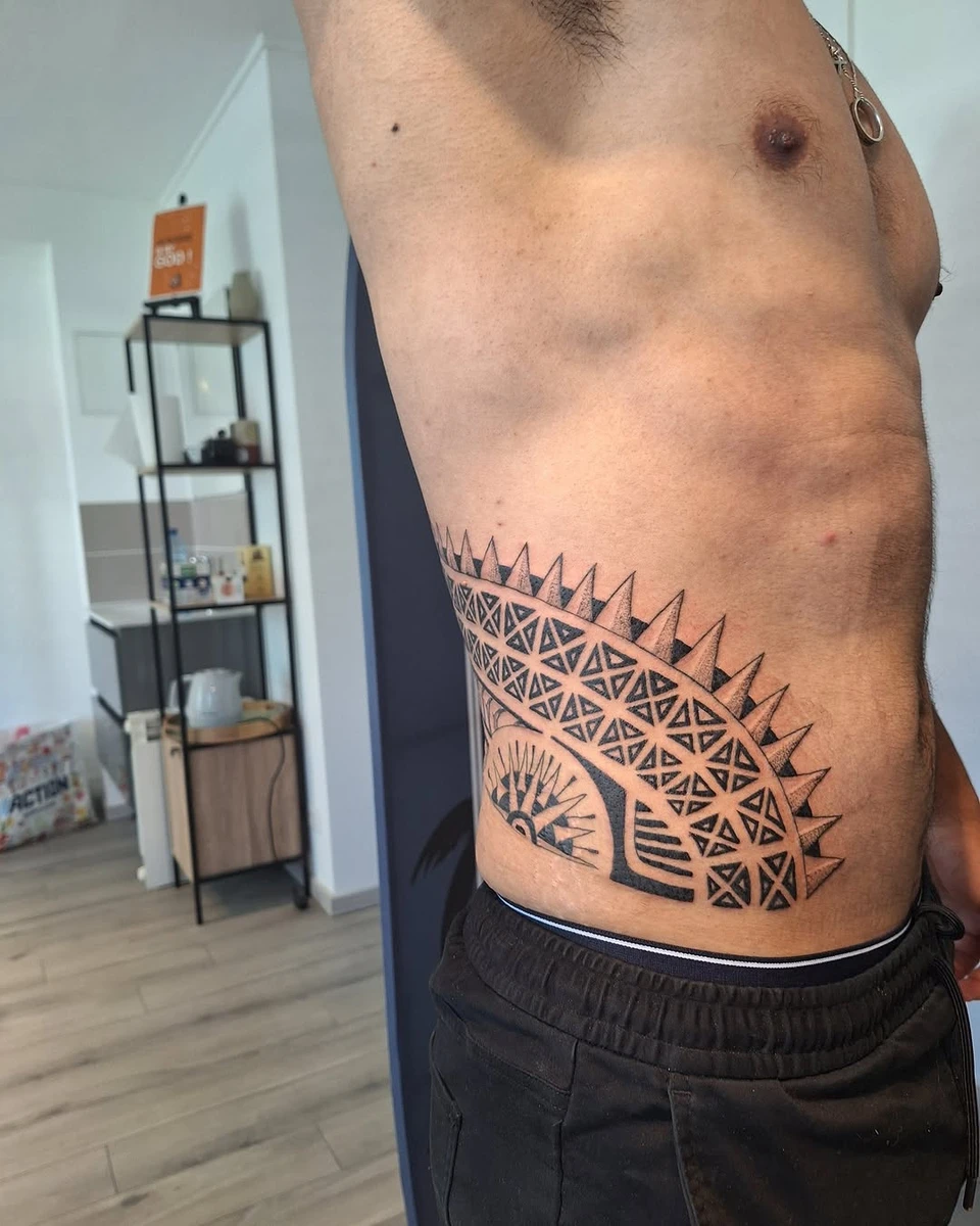 Travail de Haa'mana Tatau