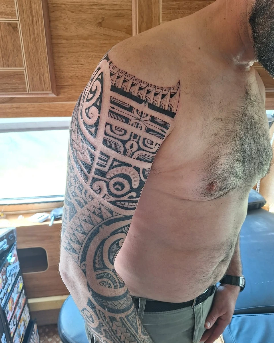 Travail de Haa'mana Tatau
