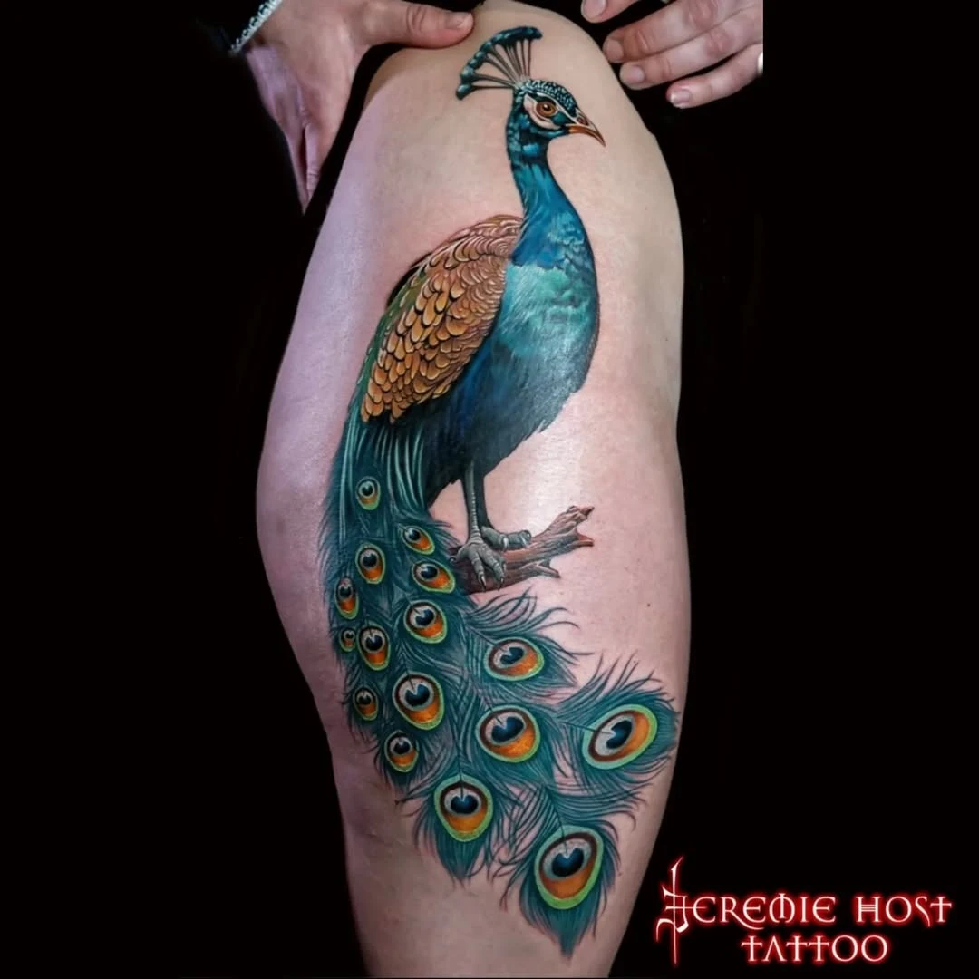 Pièce réalisée à la Besançon Tattoo Convention, prix du Best of show.