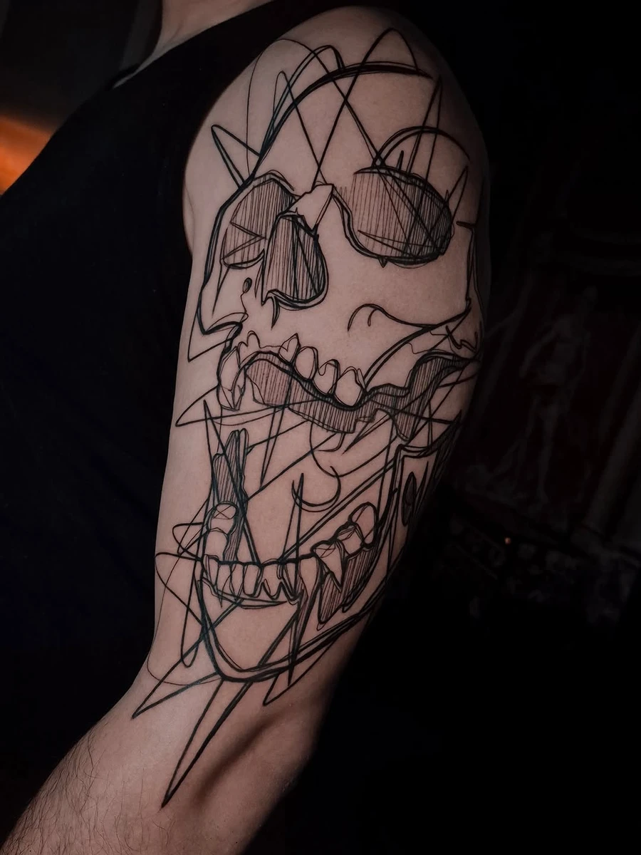 Travail de P A L V A Tatouage Bordeaux Pessac