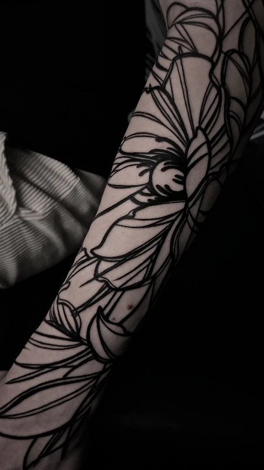 Travail de P A L V A Tatouage Bordeaux Pessac