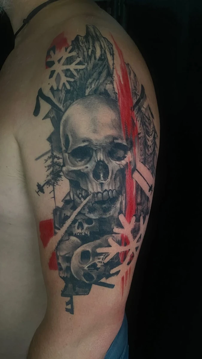 Milesker pour ce projet Gérald 🤘☠️ trashpolka / réalisme graphique.
