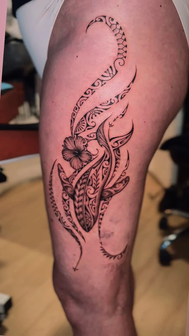 Tatouage polynésien — patutiki.
