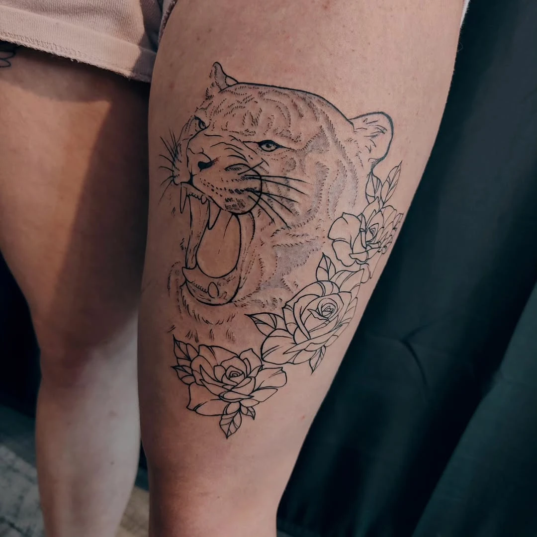 Projet perso : 1ère séance pour le petit Tigrou de @sophia__sorrentino 🔥 Merci pour ta confiance renouvelée !