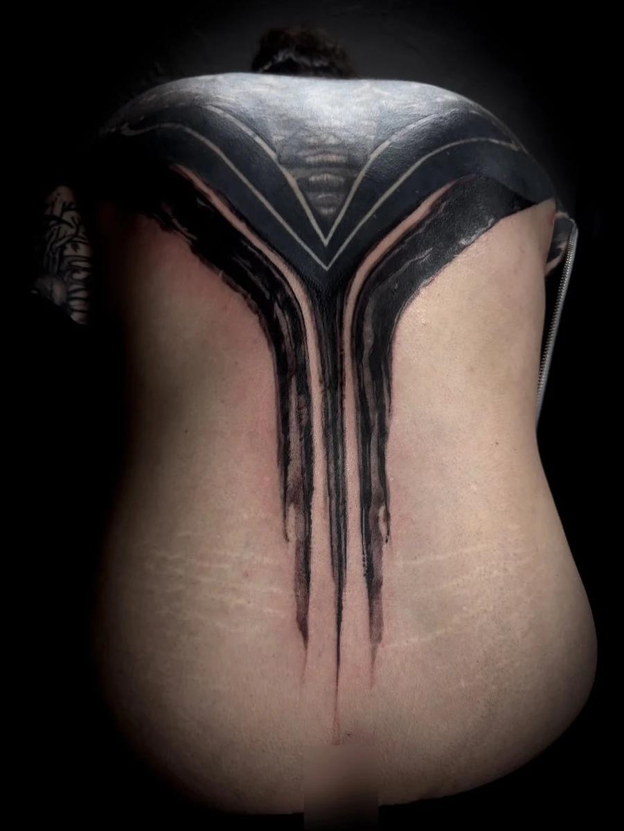 Travail de Delphine Noiztoy Tattoo Toulouse L.A NYC