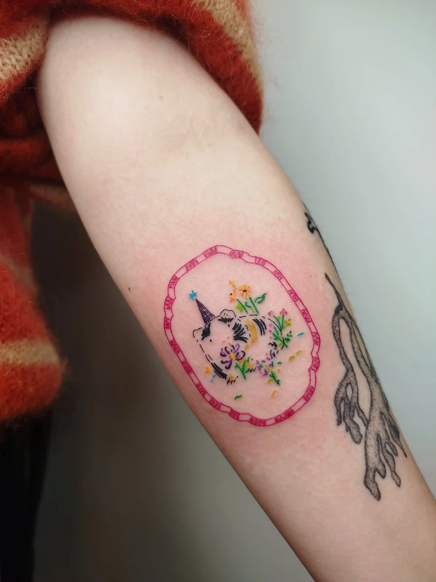 La fête dans les fleurs. Fait en guest chez @koko.brussels