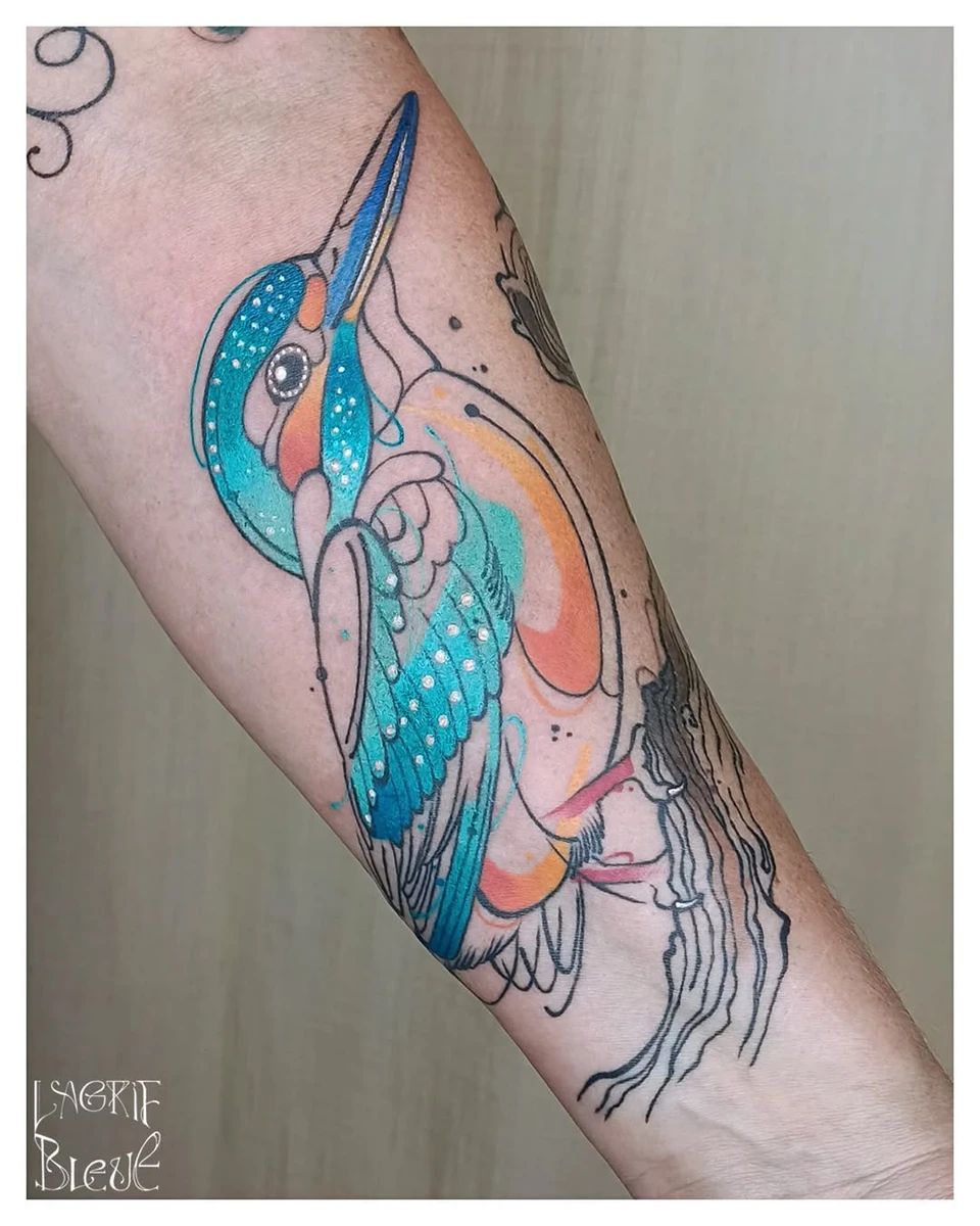 Travail de Lagrif Bleue