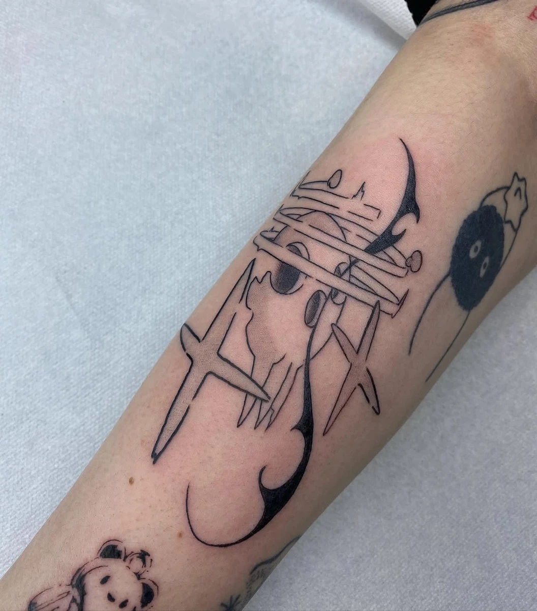 ❤️‍🩹soul eater . . #souleater #tattoo #tattoodark #souleateranime #manga
