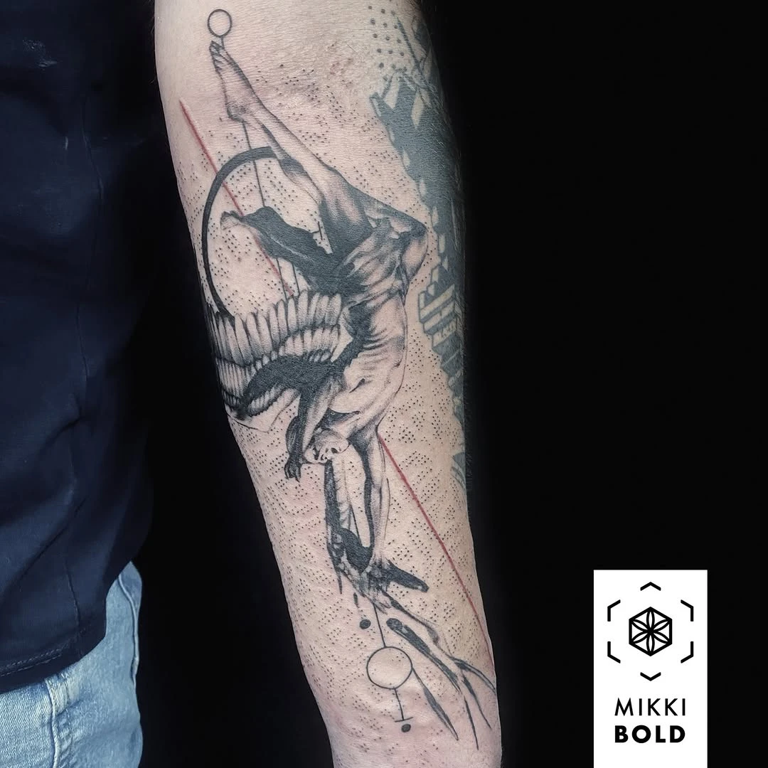 Le retour de Joseph • Réalisé avec / Done with @vladbladirons @piranhatattoosupplies & @forgedbymeta .⁠ • Renseignements et prise de rendez-vous via le lien en bio #mikkibold #obscurumink #rouen #rouentattoo #tattoo #tatouage #vladblad #vladbladirons #vbiproteam #geometrictattoo #abstracttattoo #tat