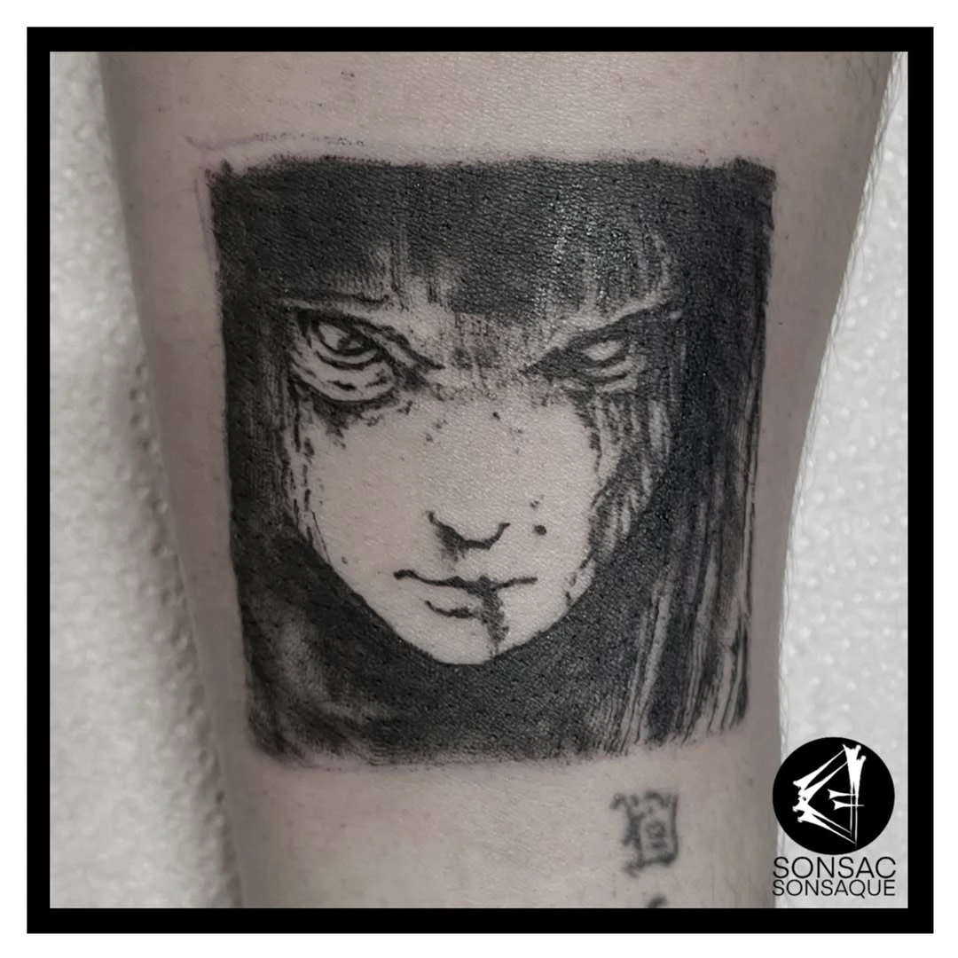 « Colère » Ink on skin.