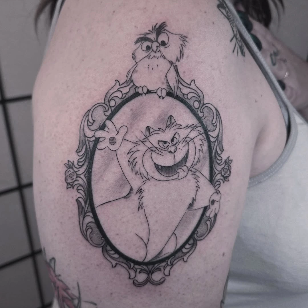 "Il ne peut pas être que méchant et hypocrite." Mercii Jennifer pour ce projet 😊 . . . #tattoodisney #tattoolyon #tattoo #tattooist #tattooartist #disneygram #disneylandparis #disneytattoo #disneyworld
