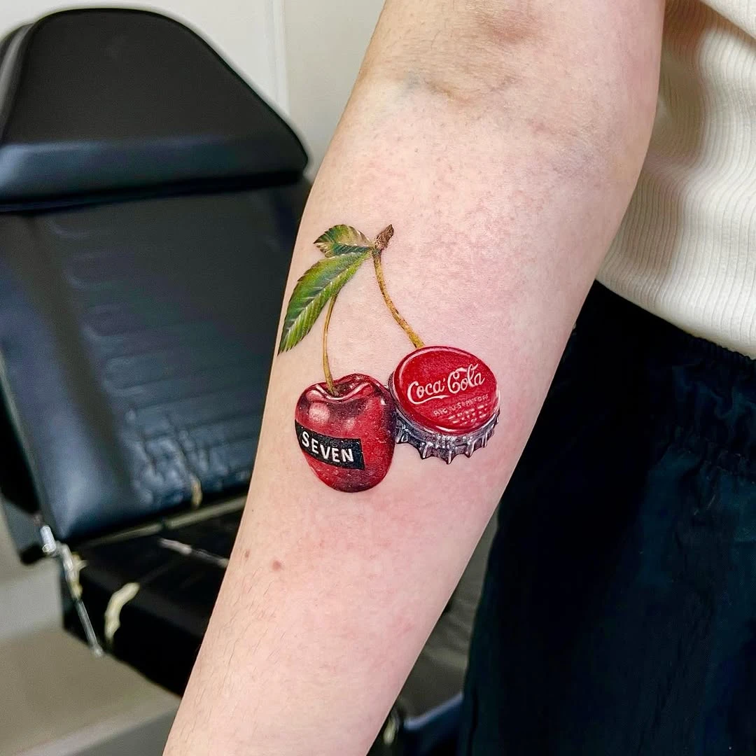 🍒#tattoo #tattoos #tatouage #paris #pinterest