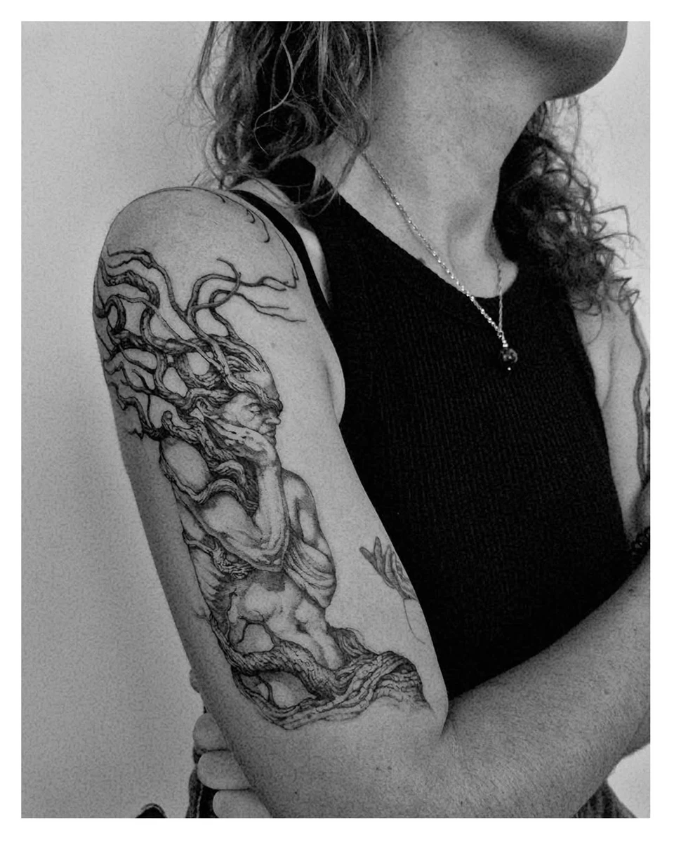 Méduse mythologique, illustration détaillée. Custom project.