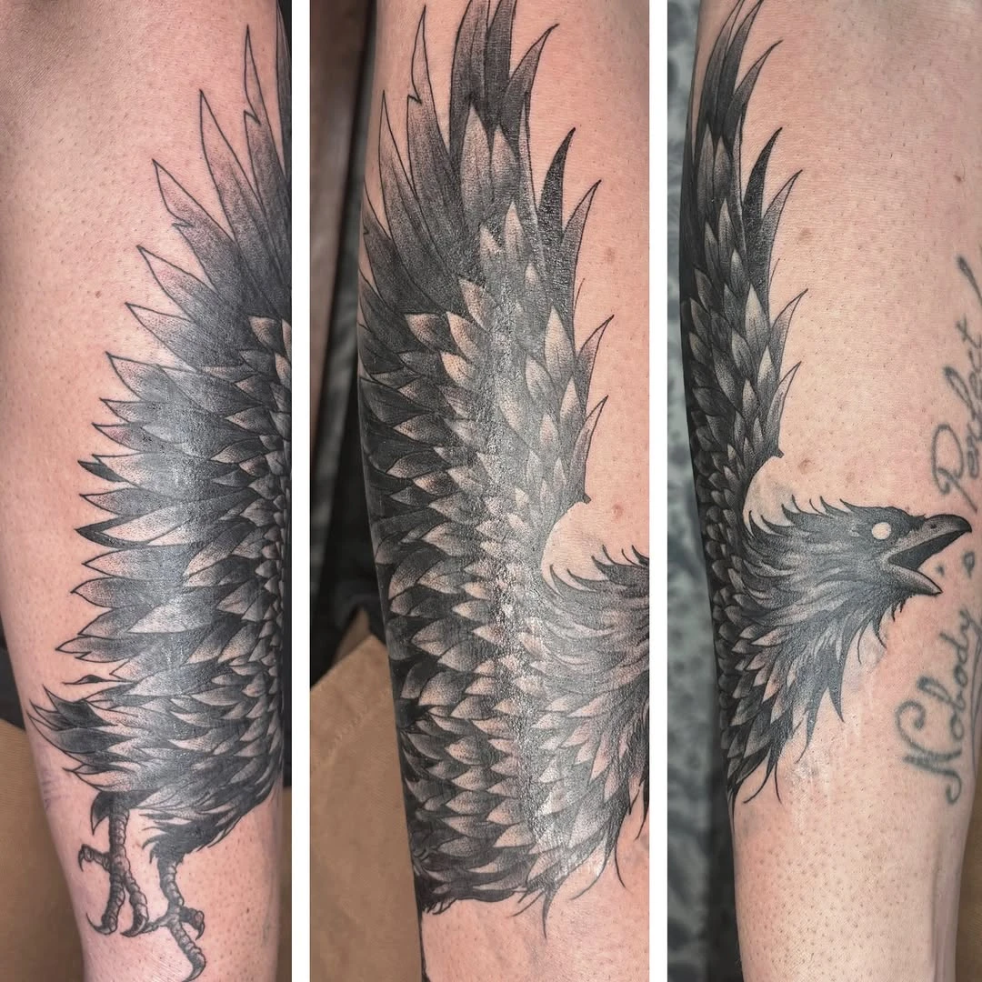Cover avec un corbeau pour liehoeg ! Merci de ta confiance.