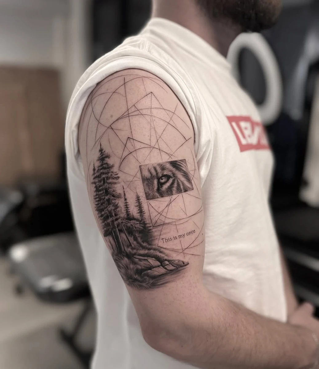 "This is my once" #ilyasargin #ilyasargintattoo #argtattoogallery #liontattoos #naturalink #istanbul #kadıköy #türkiye