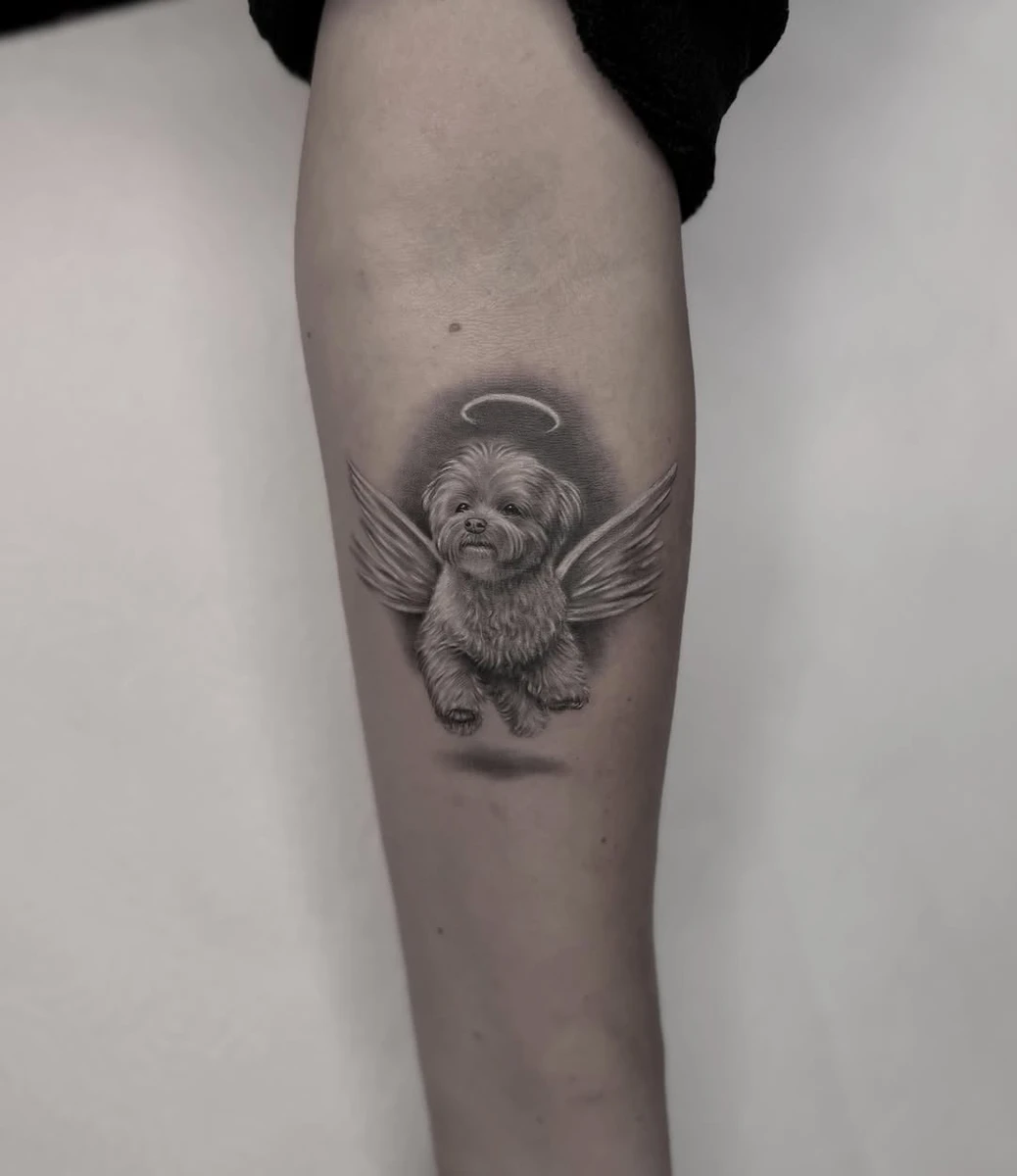 for "Maya" ♾️ #ilyasargin #tattooistanbul #kadıköy #argtattoogallery #dogtattoos