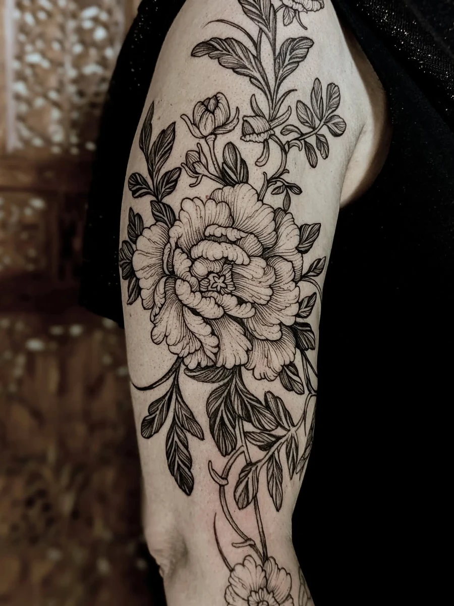 Botanical composition. Thank you so much Floriane for your trust again ✨