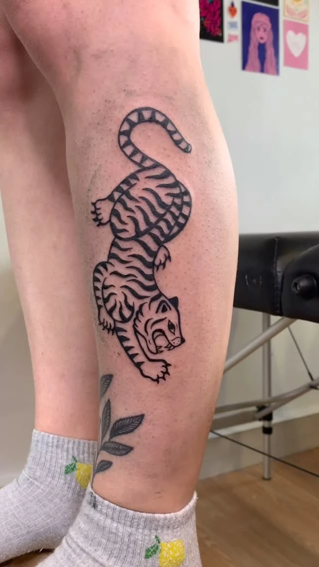 Merci Maÿlis ! 🐯 Tigre bold line.
