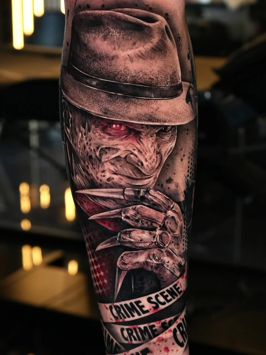 Travail de Fabien Warner Tattoo
